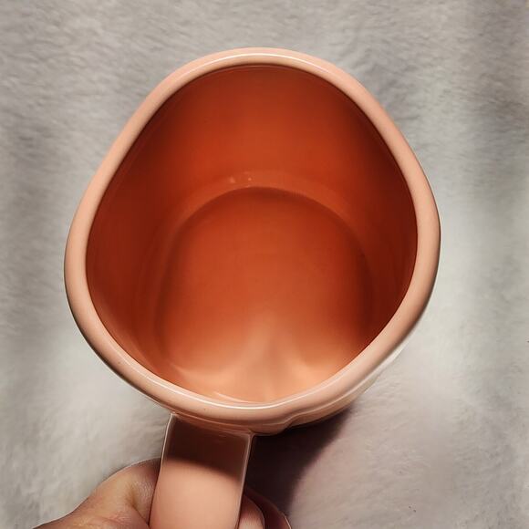 Rae Dunn HUMAN KIND Ceramic Coffee Mug Pink Glazed Artisian PRIDE Collection - Picture 5 of 7